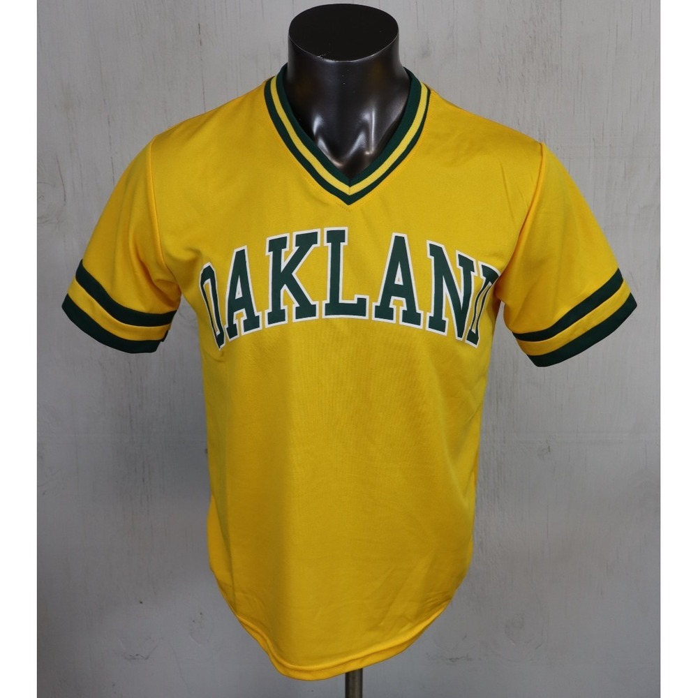 Oakland Athletic As #34 Dave Stewart Baseball Jersey Mens Size M Polyester Promo